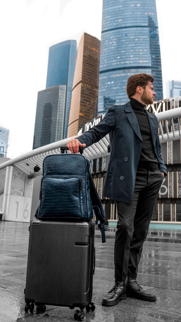 How to pack a suit for air travel