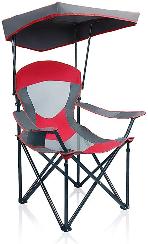 Beach chair with canopy 