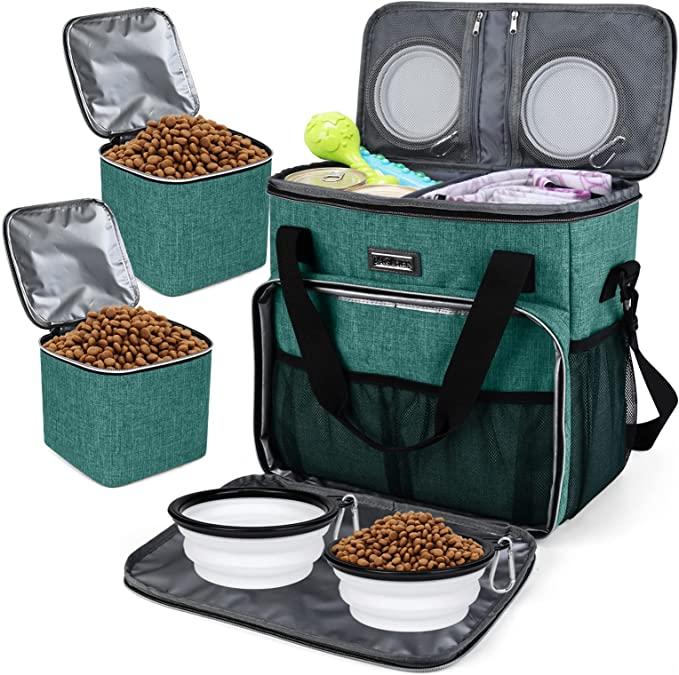 Dog travel food bag