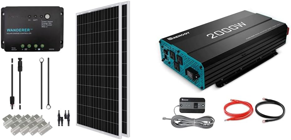 Rv solar panel kit