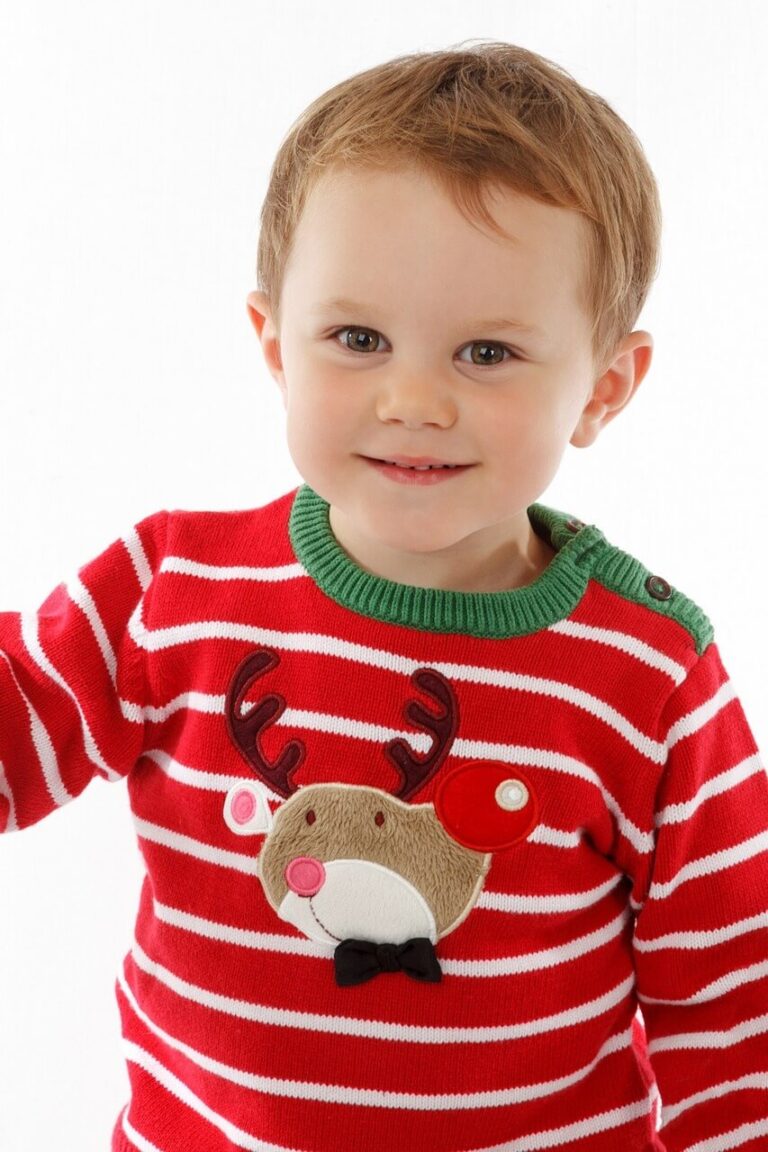 Kids holiday sweater