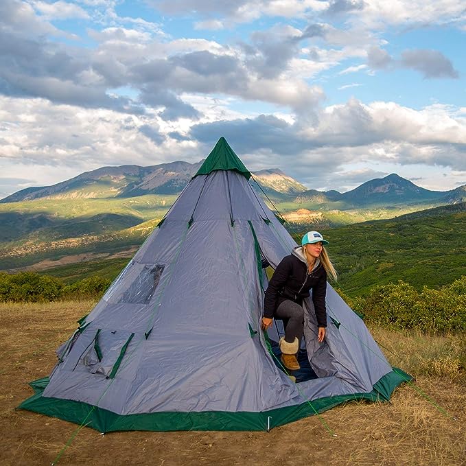 Yurt camping tent