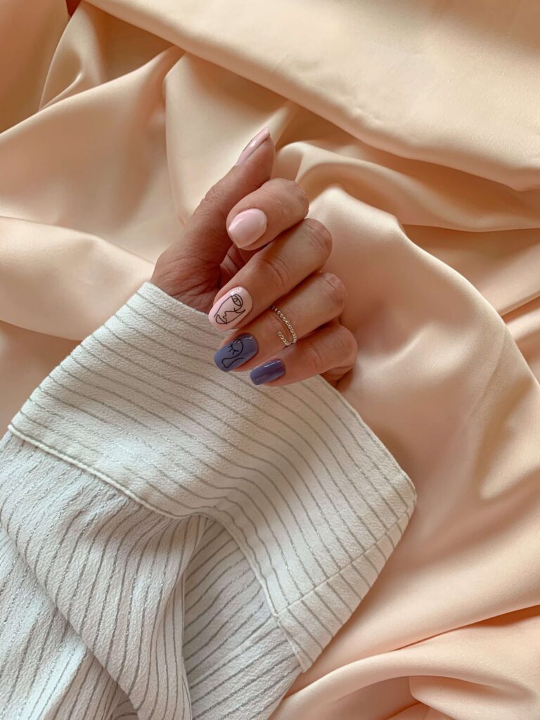 Cute vacation nails