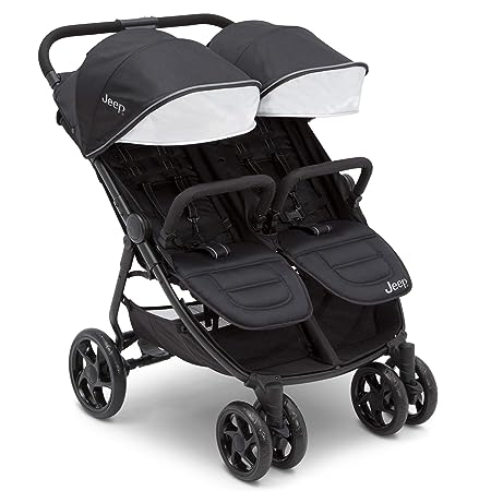 Double travel stroller