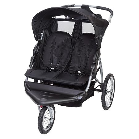 Double travel stroller